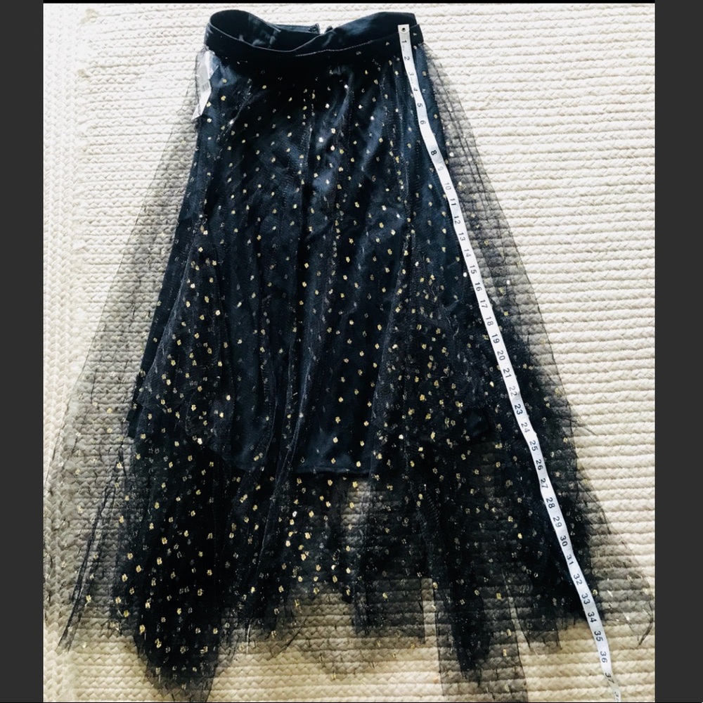 Eva Franco for Anthropology asymmetrical skirt .